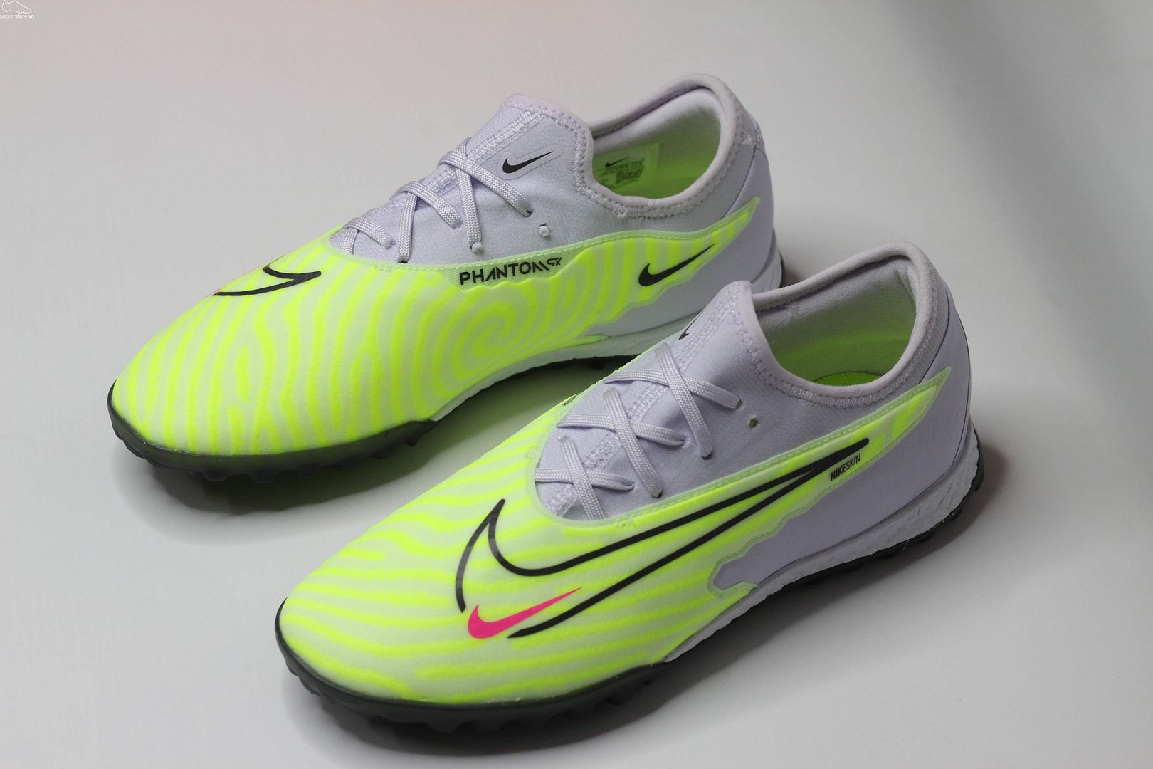 Nike Phantom GX Pro TF React màu xanh chuối - Luminous pack DD9466-705