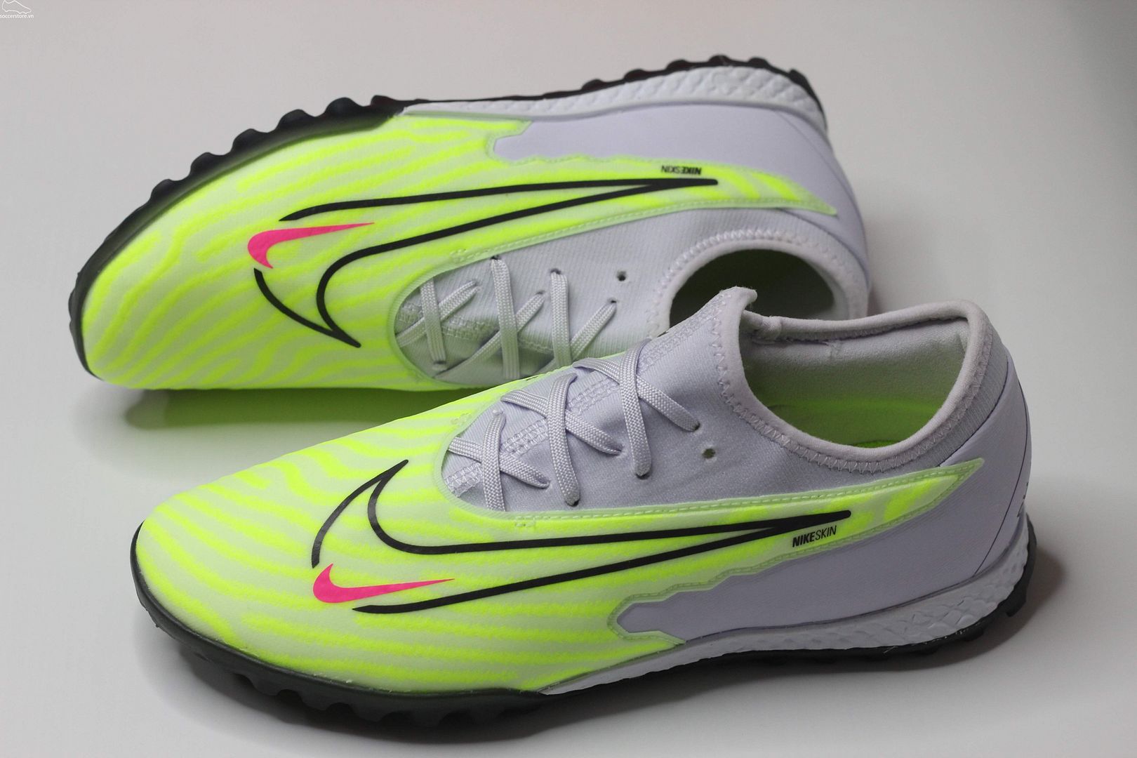 Nike Phantom GX Pro TF React màu xanh chuối - Luminous pack DD9466-705