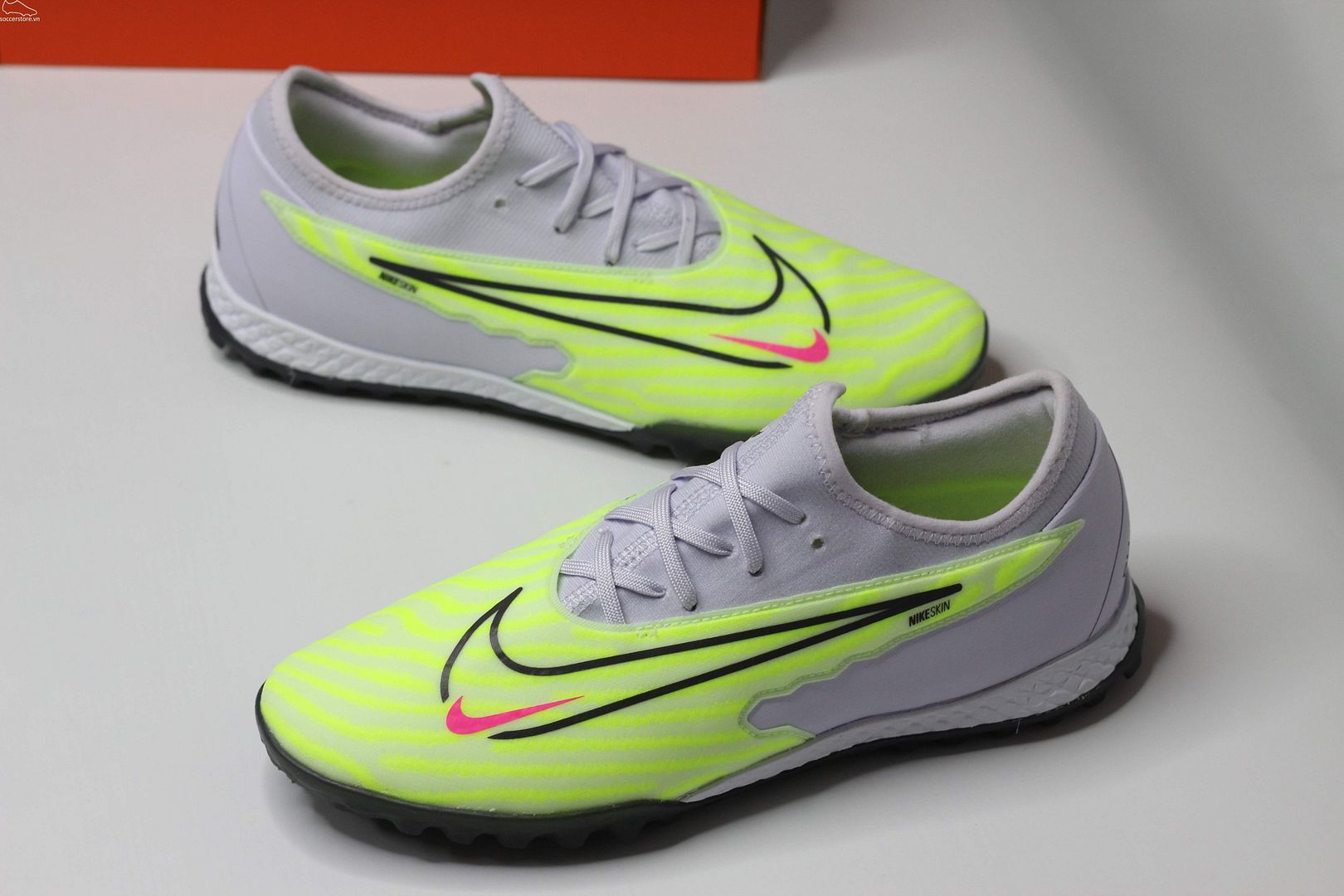 Nike Phantom GX Pro TF React màu xanh chuối - Luminous pack DD9466-705