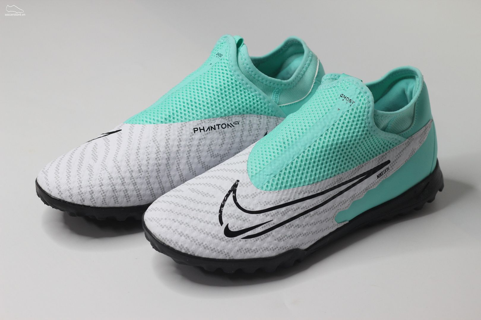 Nike Phantom GX Academy TF DF Peak Ready pack màu xanh mint DD9476-300