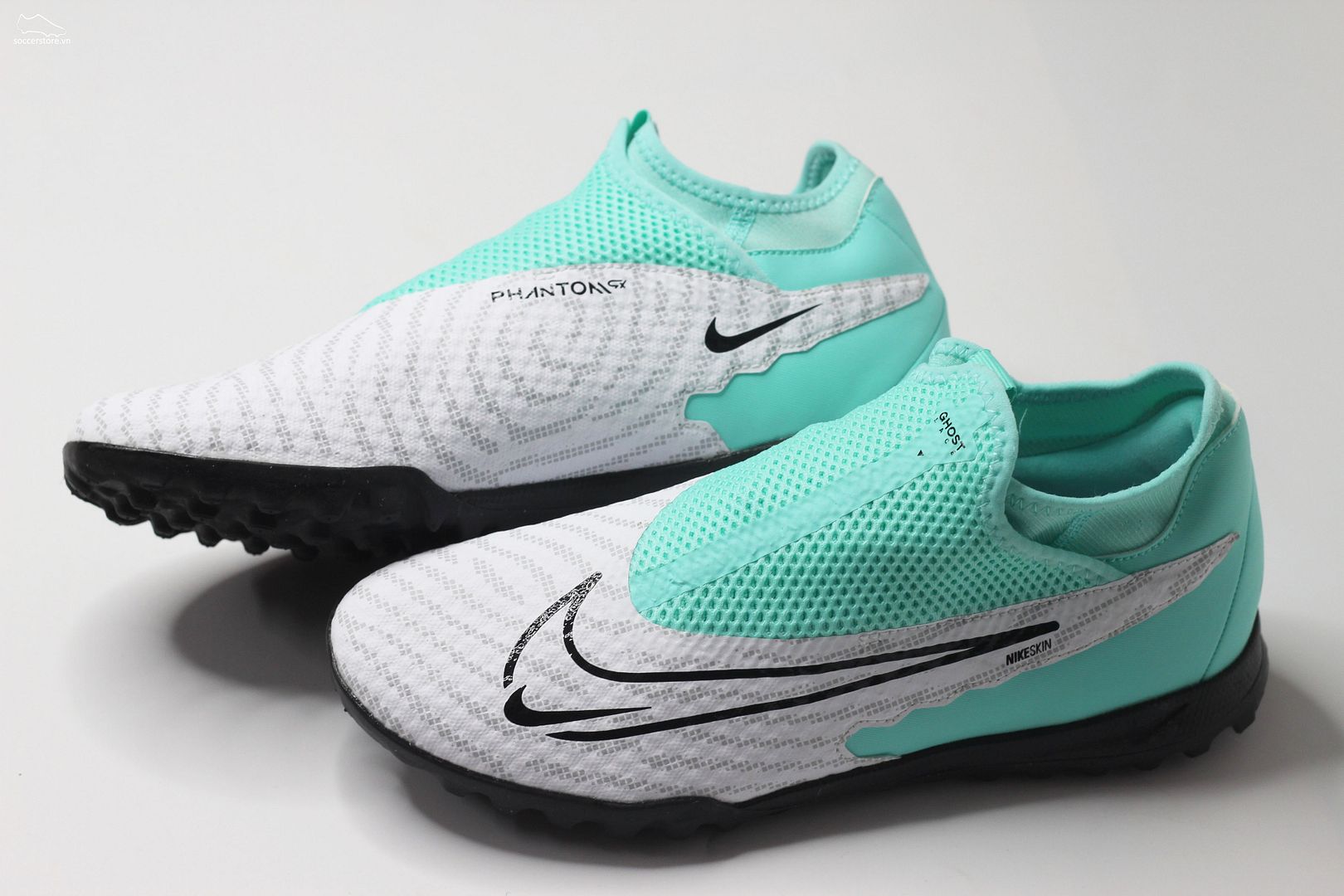 Nike Phantom GX Academy TF DF Peak Ready pack màu xanh mint DD9476-300