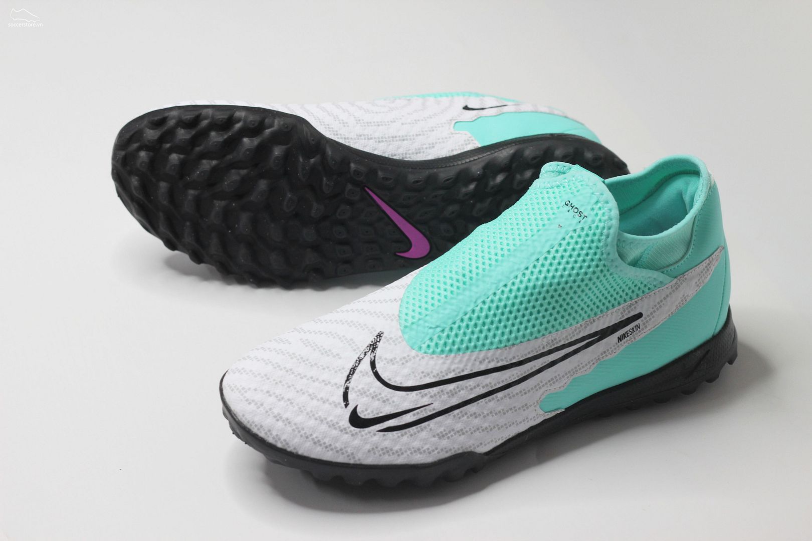 Nike Phantom GX Academy TF DF Peak Ready pack màu xanh mint DD9476-300