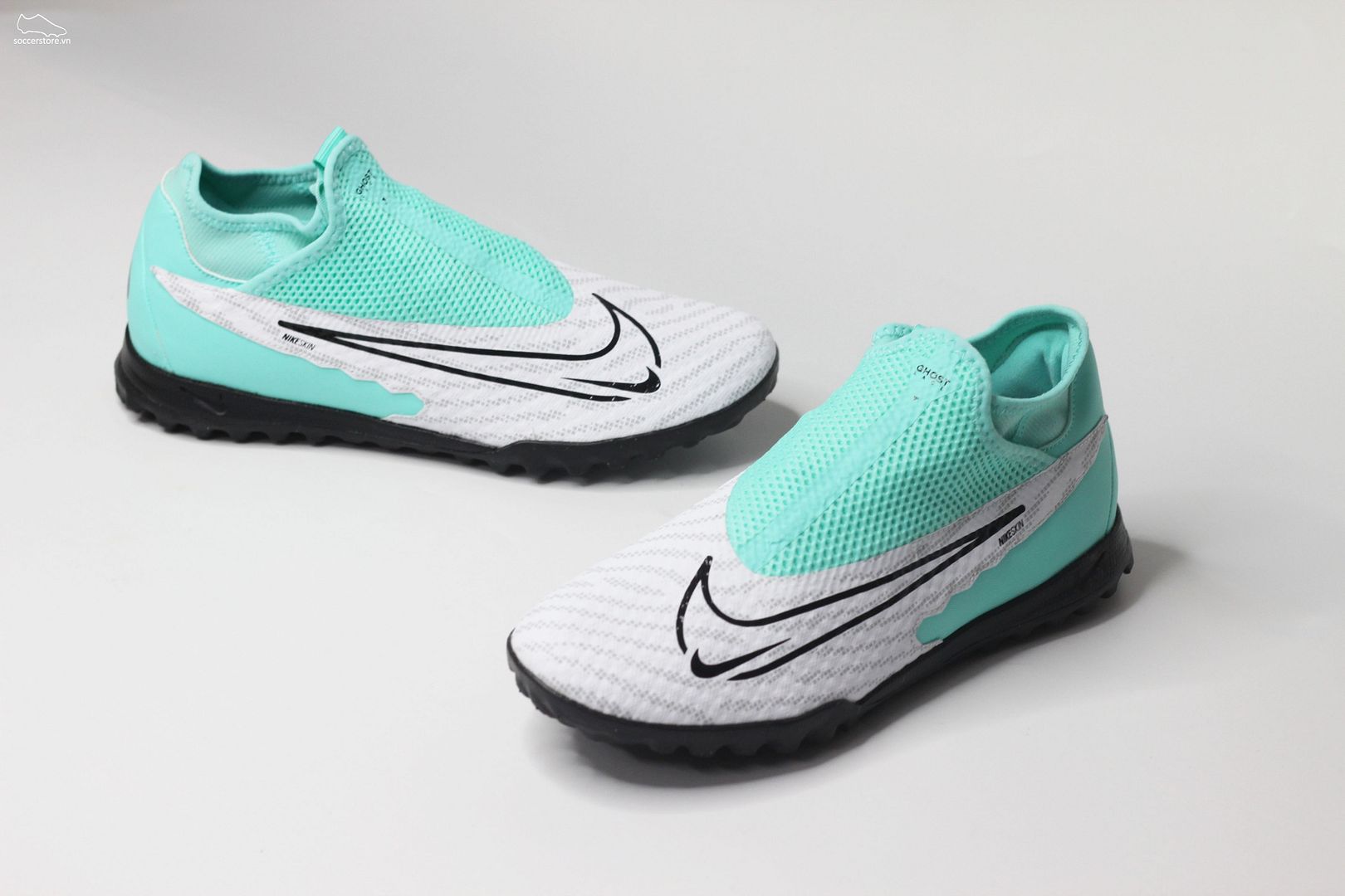 Nike Phantom GX Academy TF DF Peak Ready pack màu xanh mint DD9476-300