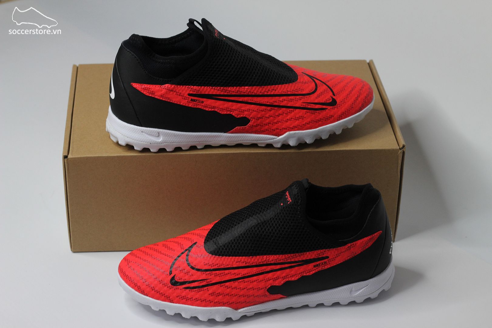 Nike Phantom GX Academy DF TF Ready pack màu đỏ đen DD9476-600