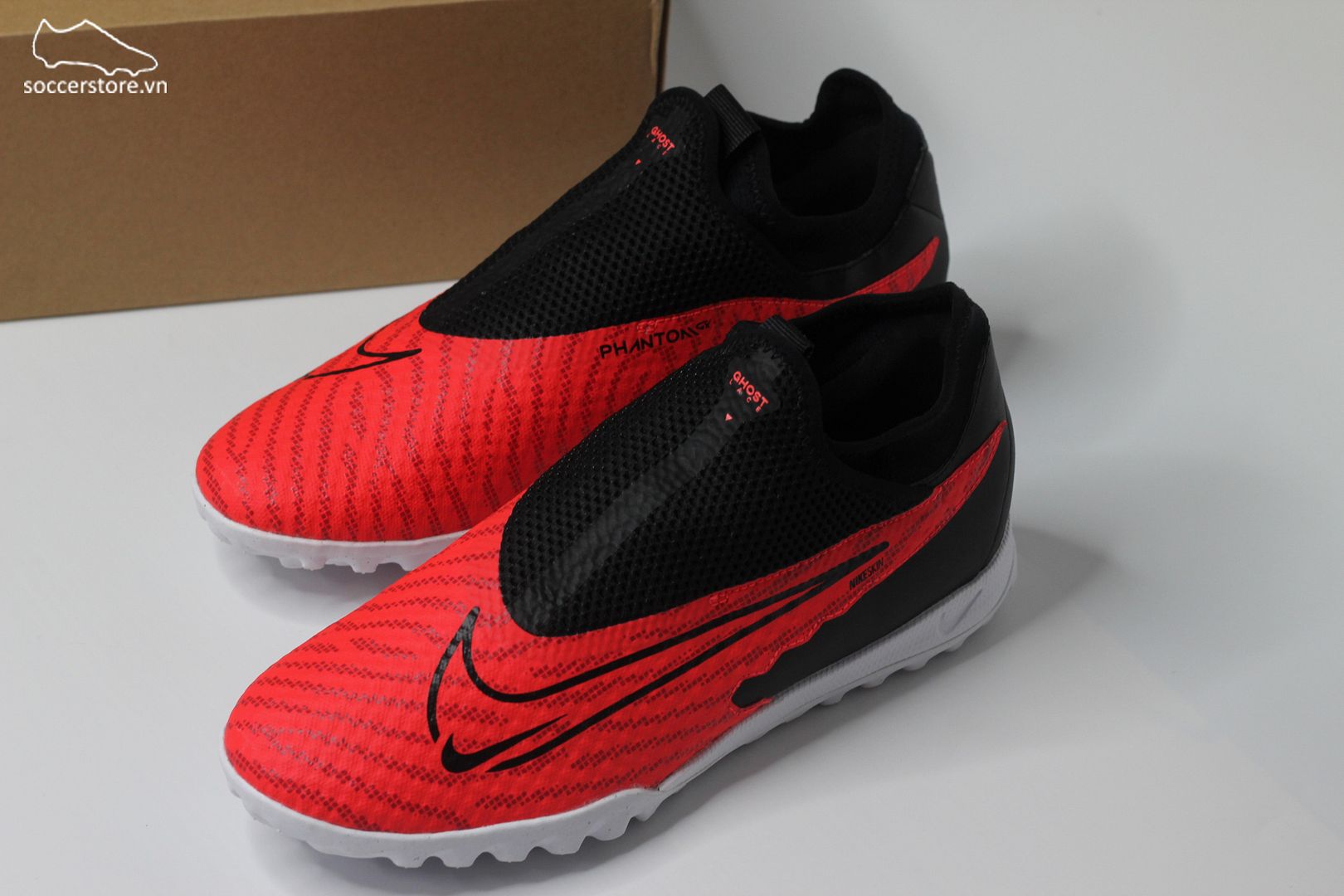 Nike Phantom GX Academy DF TF Ready pack màu đỏ đen DD9476-600