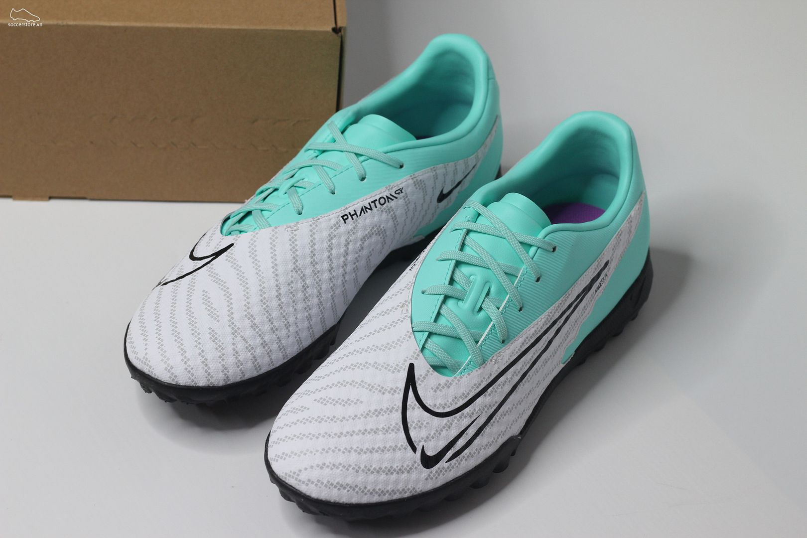 Nike Phantom GX Academy TF Peak Ready pack màu xanh mint DD9477-300