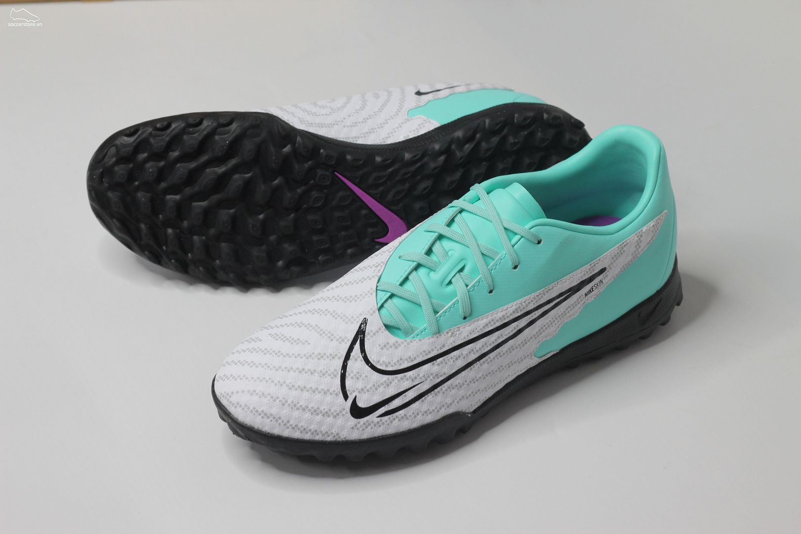 Nike Phantom GX Academy TF Peak Ready pack màu xanh mint DD9477-300