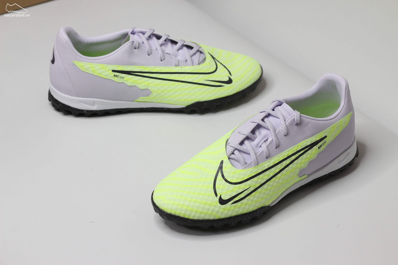 Nike Phantom GX Academy TF Luminous pack màu xanh lá mạ DD9477-705