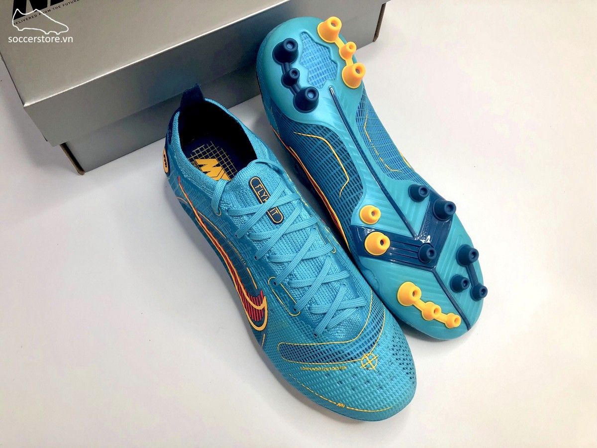 Nike Mercurial Vapor 14 Elite AG màu xanh dương DJ2833-484