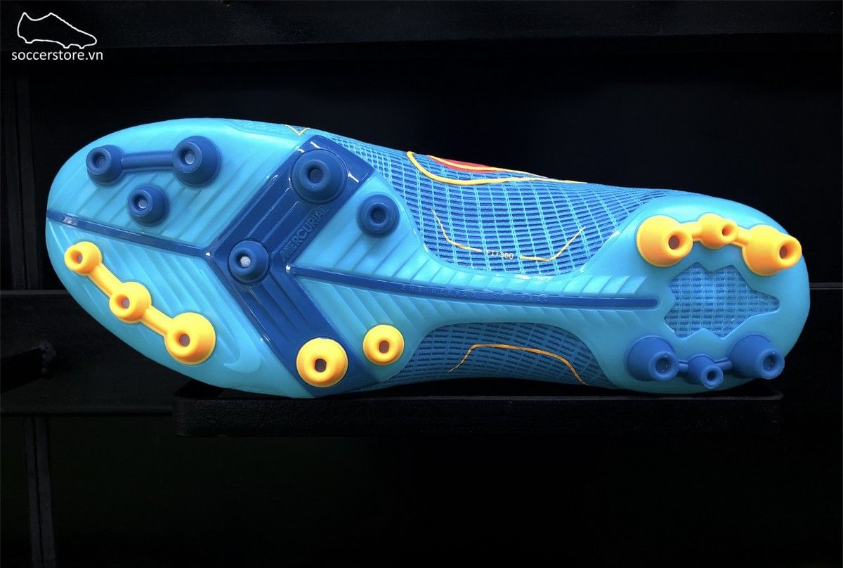 Nike Mercurial Vapor 14 Elite AG màu xanh dương DJ2833-484