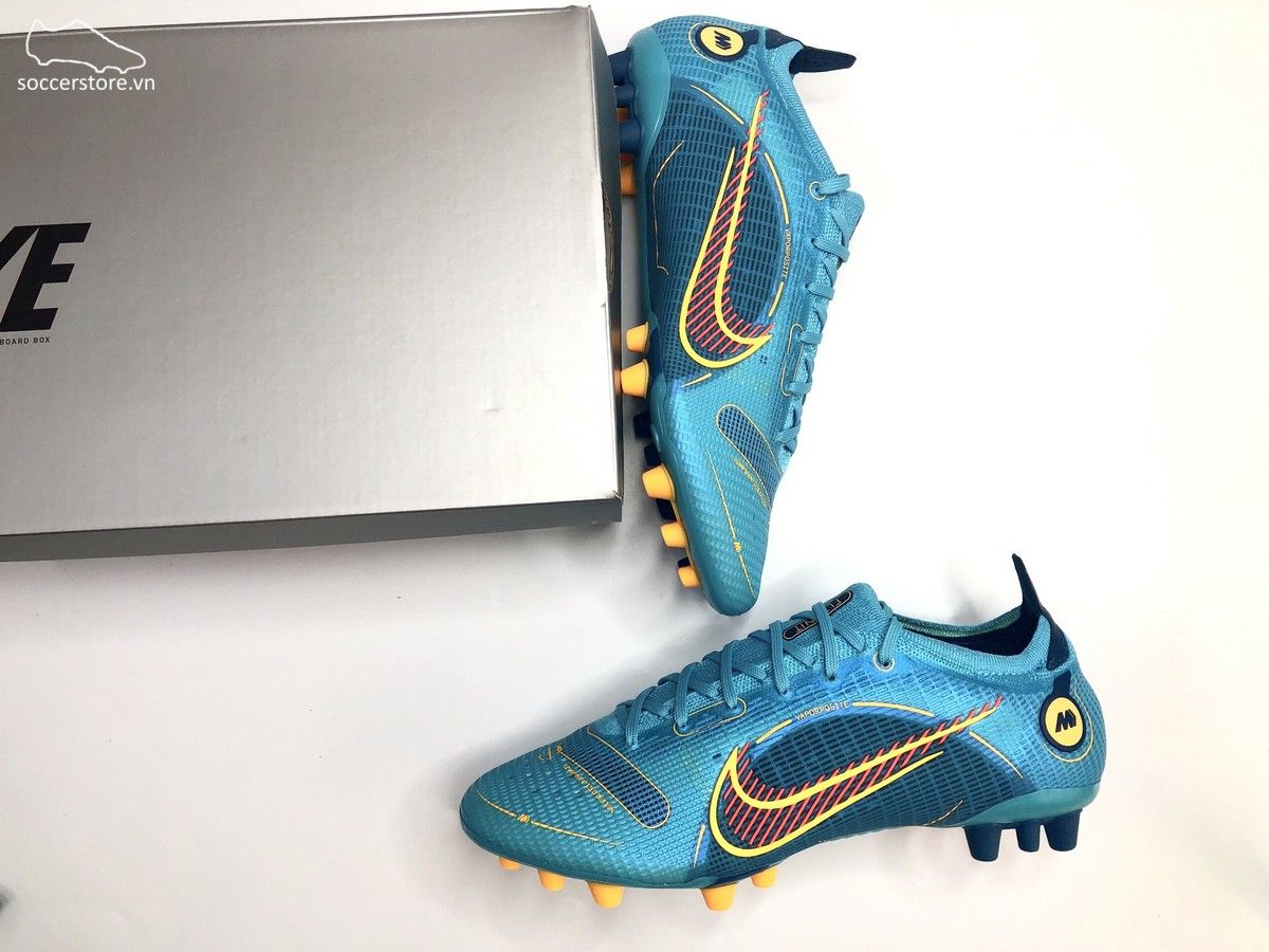 Nike Mercurial Vapor 14 Elite AG màu xanh dương DJ2833-484