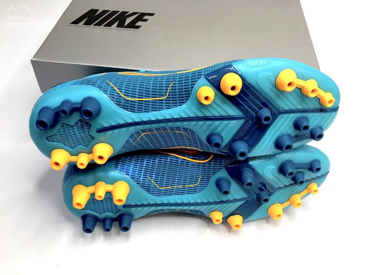 Nike Mercurial Vapor 14 Elite AG màu xanh dương DJ2833-484