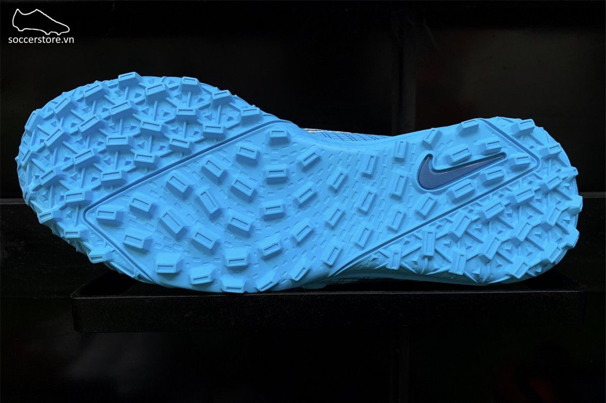 Nike Mercurial Vapor 14 Academy TF kids màu xanh dương DJ2863-484