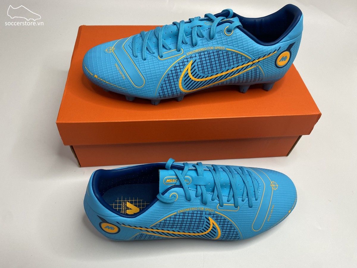 Nike Mercurial Vapor 14 Academy HG Blue Print pack màu xanh dương - DJ2871-484