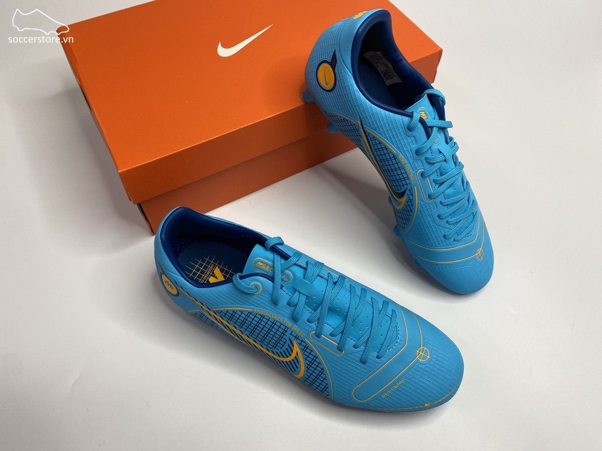 Nike Mercurial Vapor 14 Academy HG Blue Print pack màu xanh dương - DJ2871-484