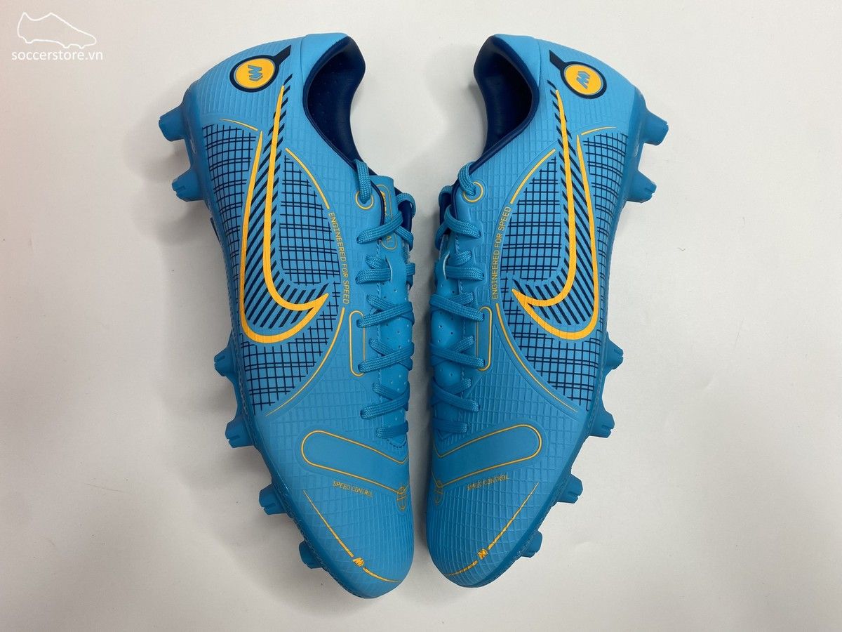 Nike Mercurial Vapor 14 Academy HG Blue Print pack màu xanh dương - DJ2871-484