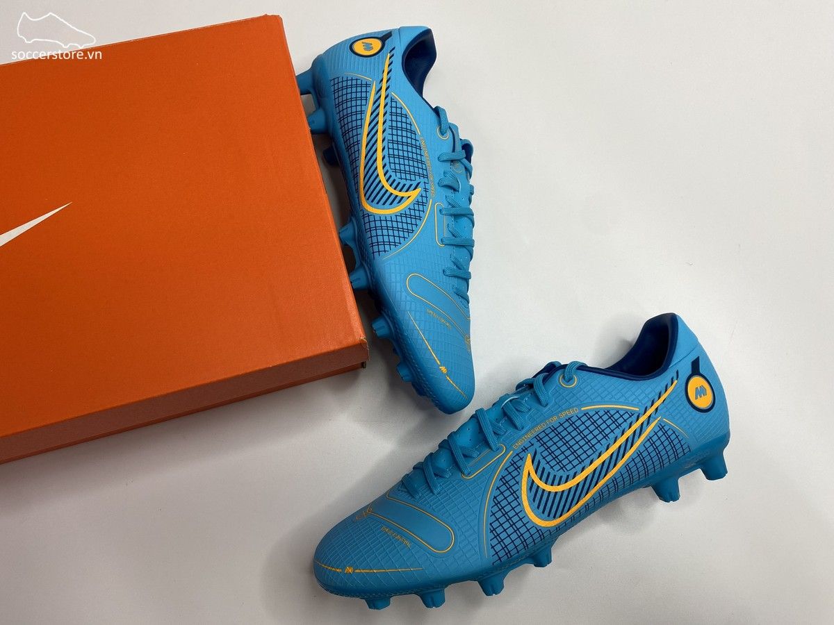 Nike Mercurial Vapor 14 Academy HG Blue Print pack màu xanh dương - DJ2871-484