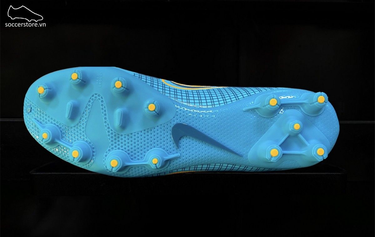 Nike Mercurial Vapor 14 Academy HG Blue Print pack màu xanh dương - DJ2871-484