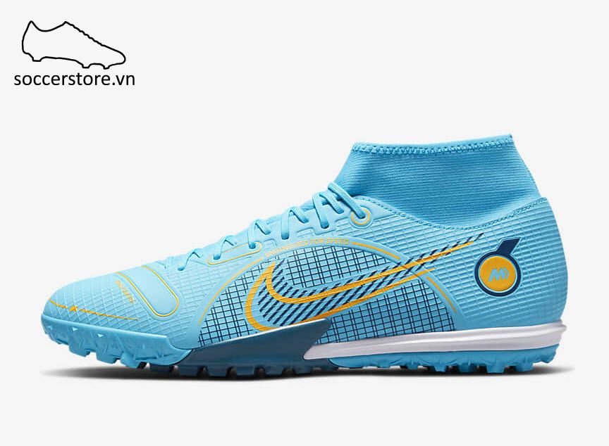 Nike Mercurial Superfly 8 Academy TF Blue Print pack - DJ2878-484