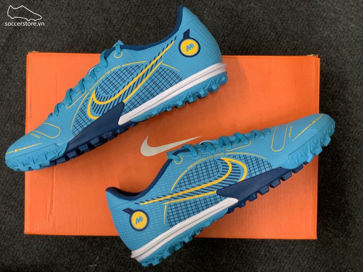 Nike Mercurial Vapor 14 Academy TF Blue Print pack - DJ2879-484