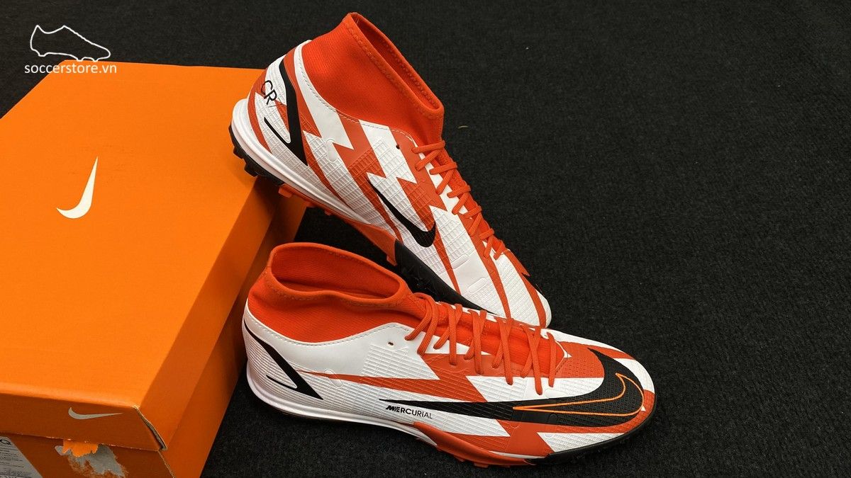 Nike Mercurial Superfly 8 Academy TF CR7 Euro 2020 Spark Positivity DJ4683-600
