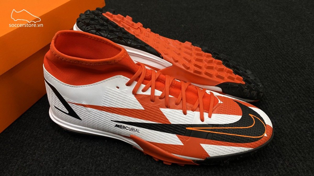 Nike Mercurial Superfly 8 Academy TF CR7 Euro 2020 Spark Positivity DJ4683-600