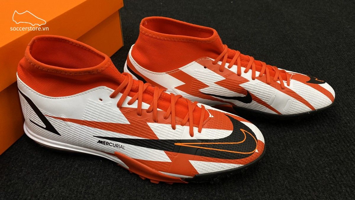 Nike Mercurial Superfly 8 Academy TF CR7 Euro 2020 Spark Positivity DJ4683-600