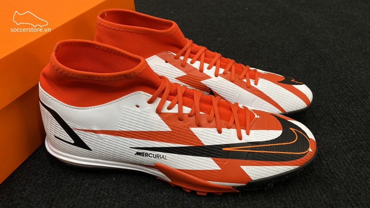 Nike Mercurial Superfly 8 Academy TF CR7 Euro 2020 Spark Positivity DJ4683-600