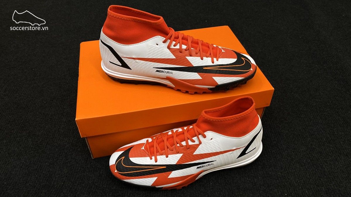 Nike Mercurial Superfly 8 Academy TF CR7 Euro 2020 Spark Positivity DJ4683-600