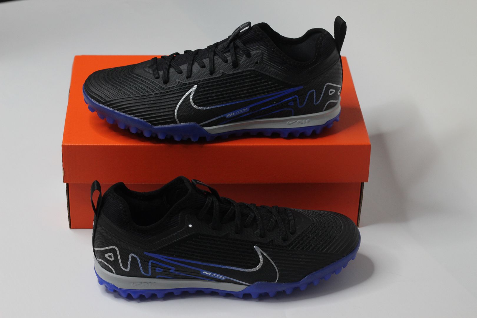 Nike Mercurial Vapor 15 Pro TF Air Zoom màu đen xanh DJ5605-040