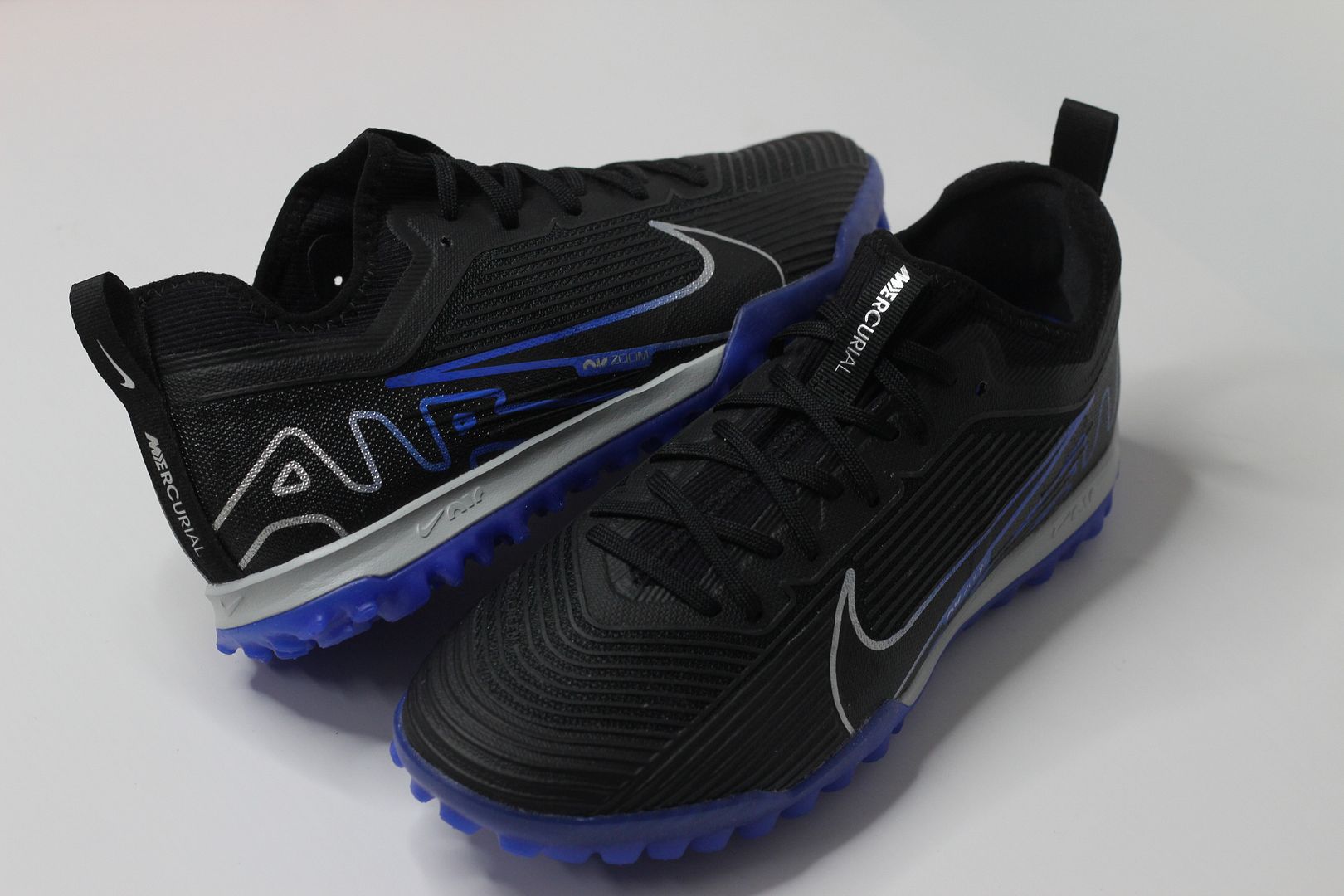 Nike Mercurial Vapor 15 Pro TF Air Zoom màu đen xanh DJ5605-040