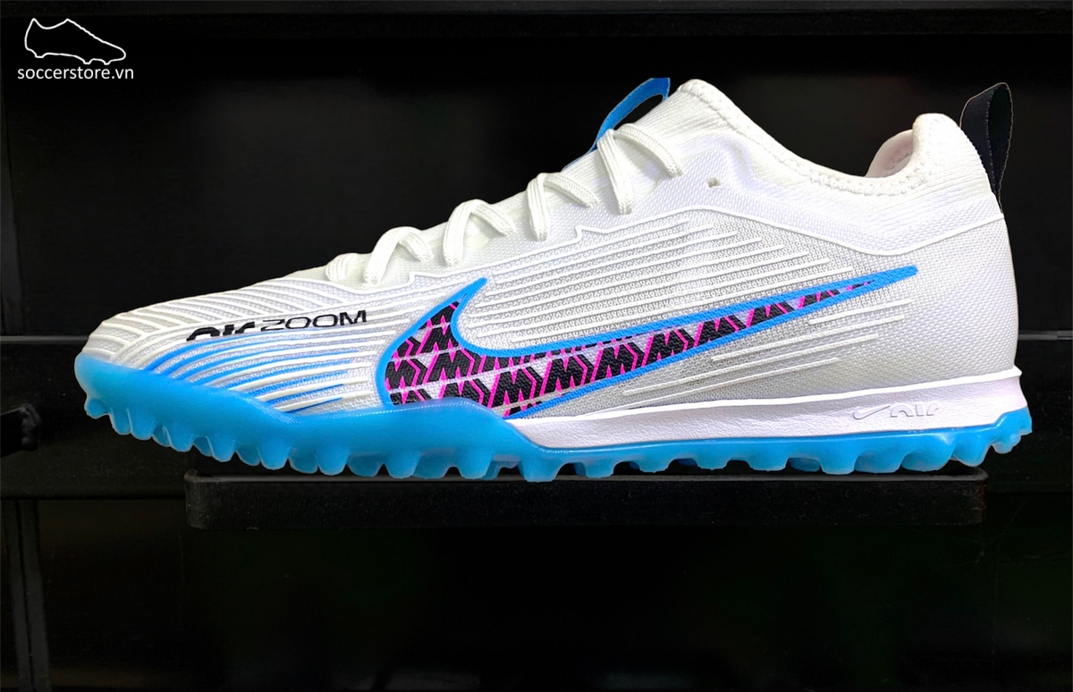Nike Mercurial Vapor 15 Pro TF Air Zoom màu trắng xanh - Nike Blast Pack - DJ5605-146