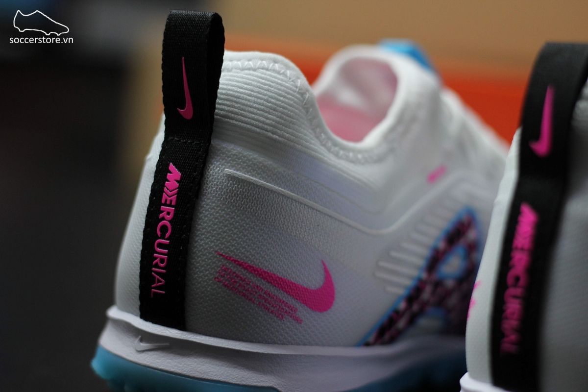 Nike Mercurial Vapor 15 Pro TF Air Zoom màu trắng xanh - Nike Blast Pack - DJ5605-146