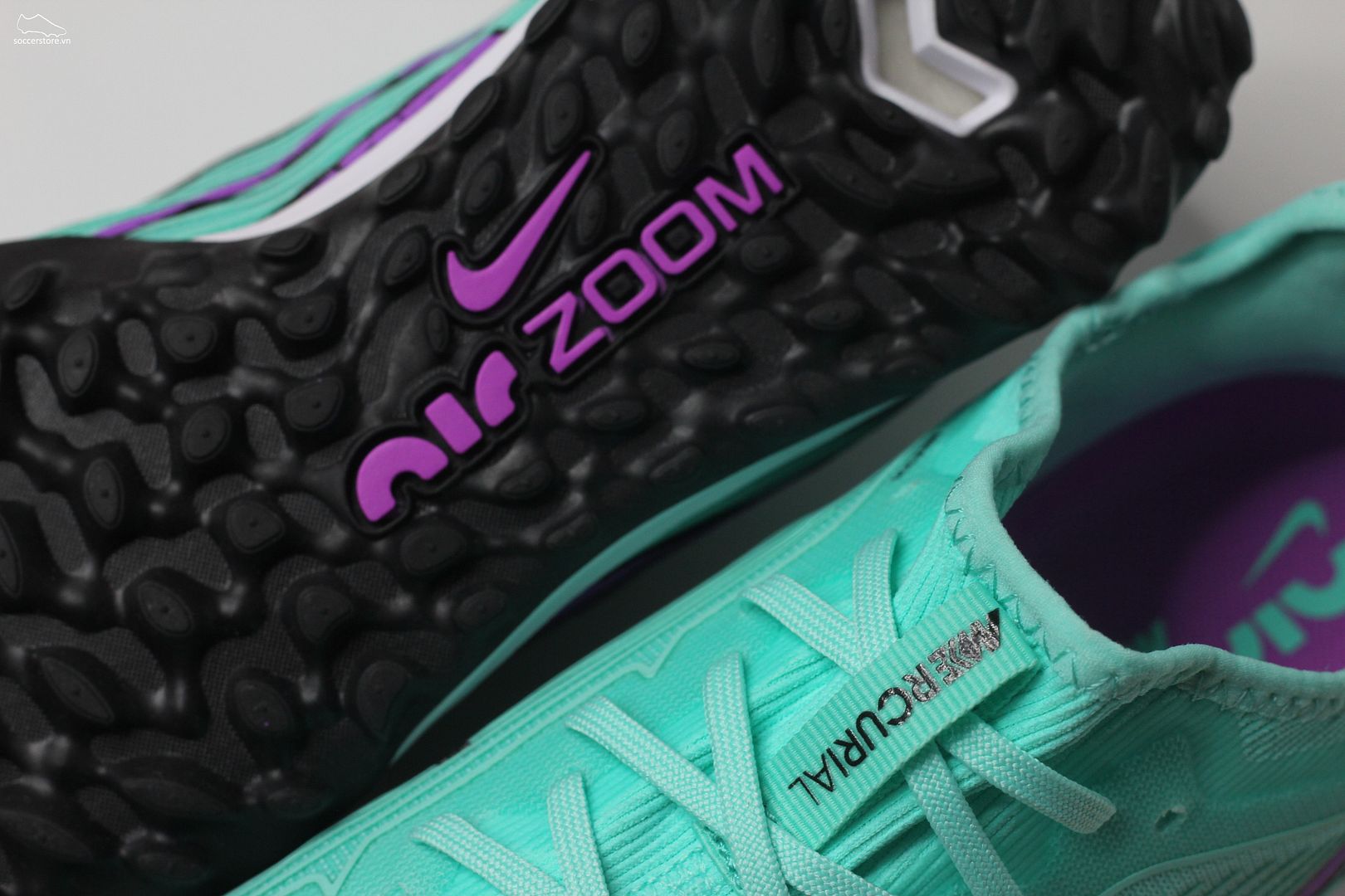 Nike Mercurial Vapor 15 Pro TF Air Zoom màu xanh Hyper Turquoise - Peak Ready pack DJ5605-300