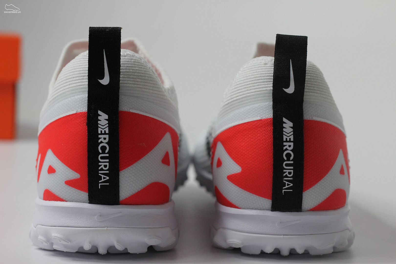 Nike Mercurial Vapor 15 Pro TF Air Zoom trắng đỏ- Ready pack DJ5605-600