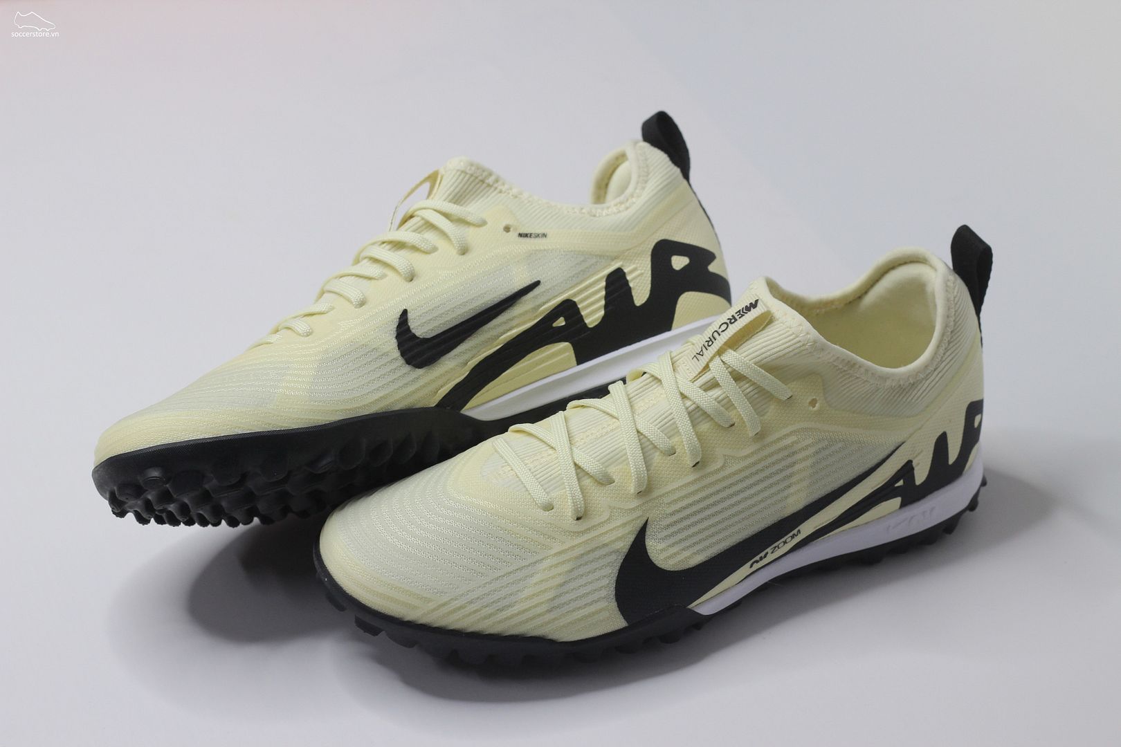 Nike Mercurial Vapor 15 Pro TF Air Zoom DJ5605-700 Lemonade màu nước cốt chanh