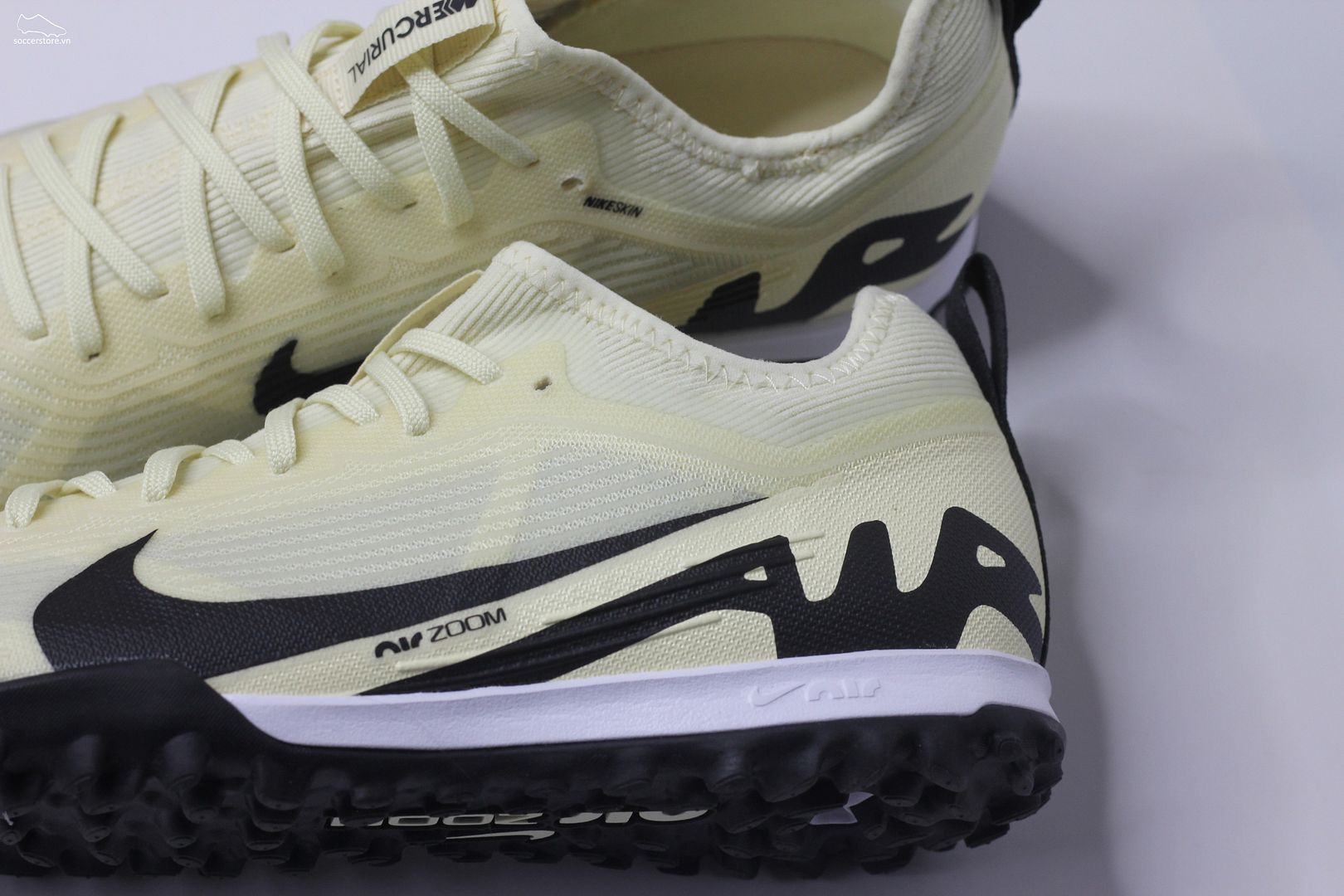 Nike Mercurial Vapor 15 Pro TF Air Zoom DJ5605-700 Lemonade màu nước cốt chanh