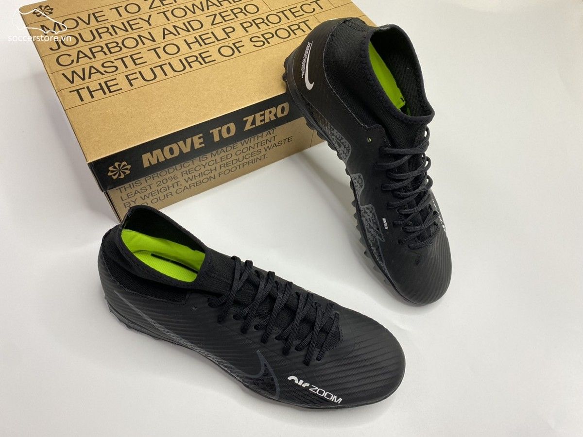 Nike Mercurial Superfly 9 Academy TF Zoom màu đen - DJ5629-001