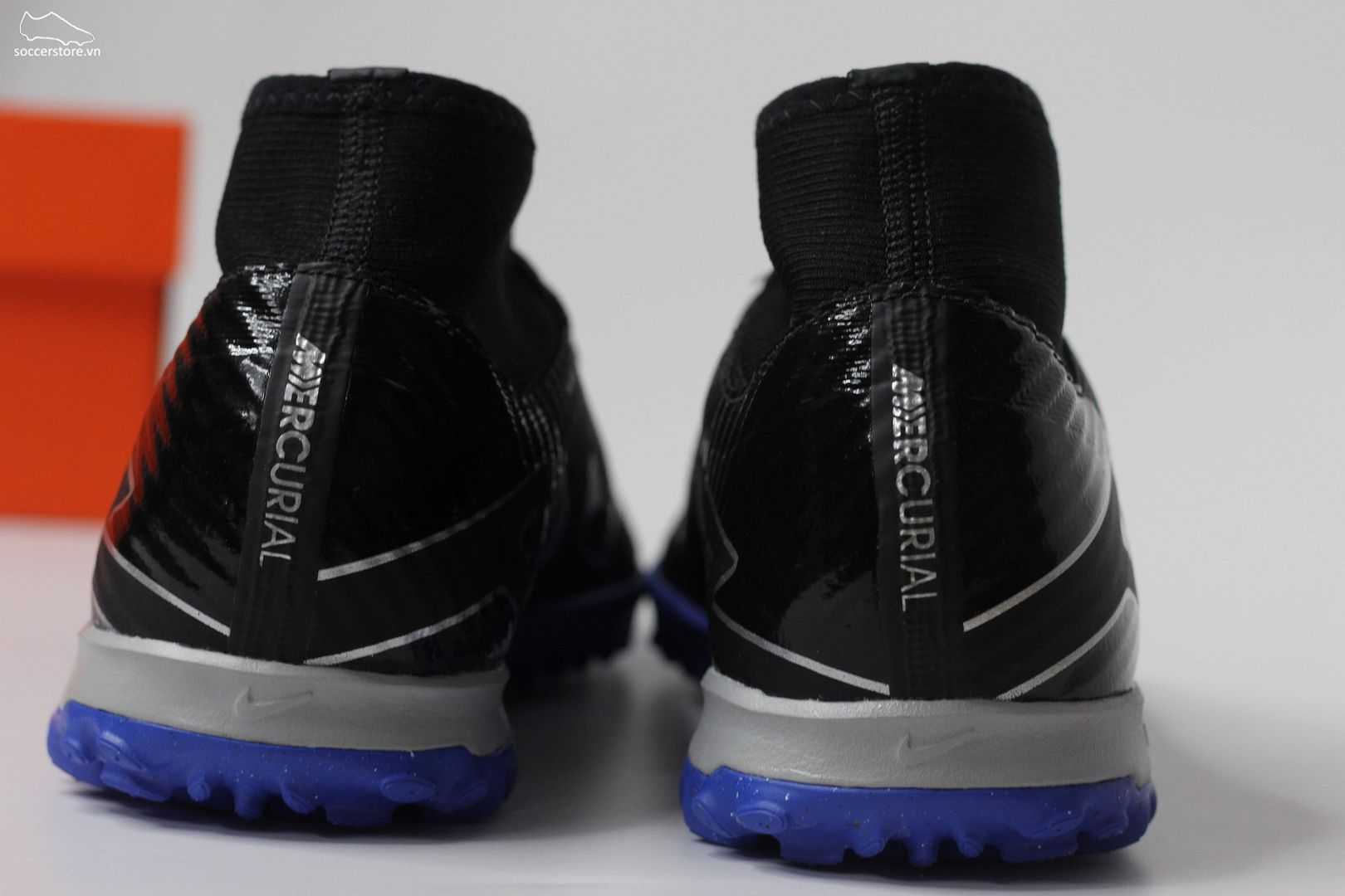 Nike Mercurial Superfly 9 Academy TF Zoom màu đen xanh DJ5629-040