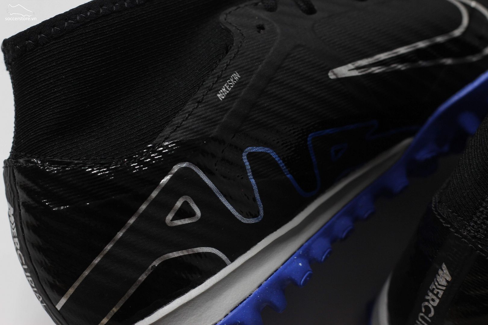 Nike Mercurial Superfly 9 Academy TF Zoom màu đen xanh DJ5629-040