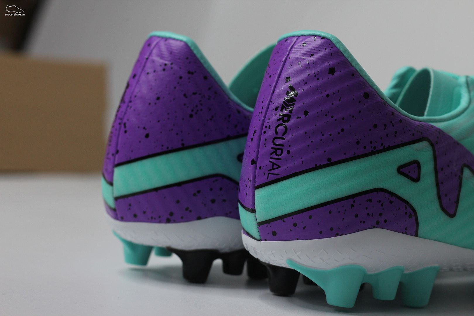 Nike Mercurial Vapor 15 Academy AG Air Zoom màu xanh mint– Peak Ready pack DJ5630-300