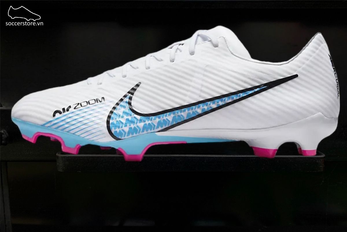 Nike Mercurial Vapor 15 Academy MG Air Zoom màu trắng xanh DJ5631-146