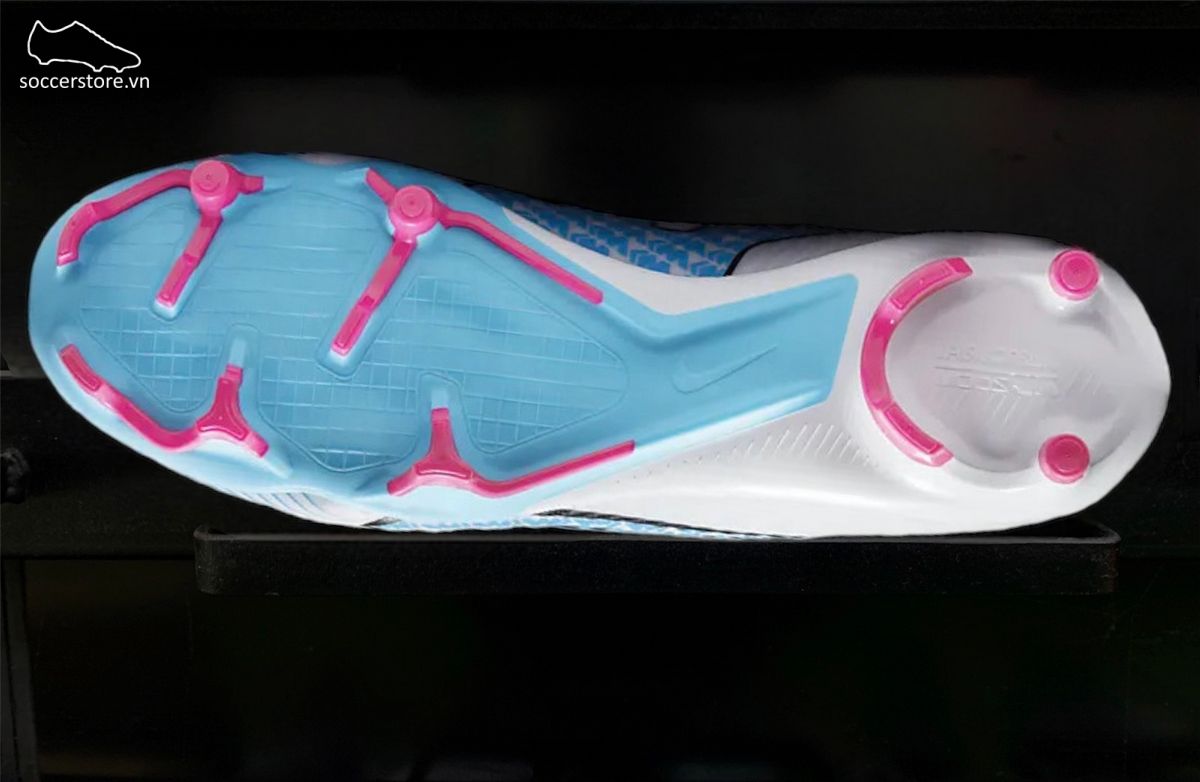Nike Mercurial Vapor 15 Academy MG Air Zoom màu trắng xanh DJ5631-146