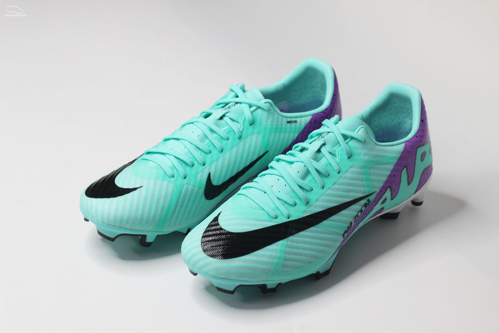 Nike Mercurial Vapor 15 Academy MG màu xanh mint– Peak Ready pack DJ5631-300