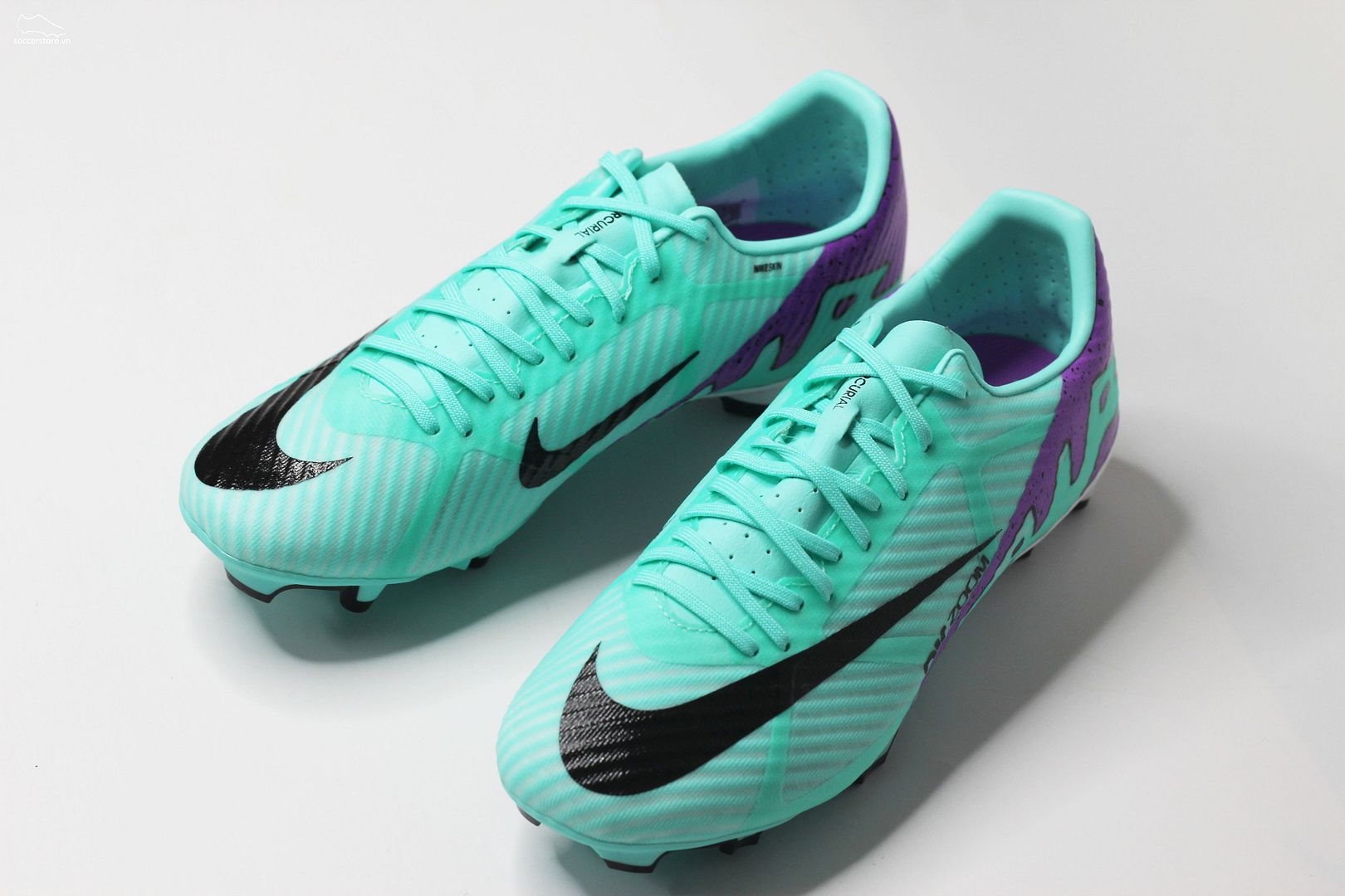 Nike Mercurial Vapor 15 Academy MG màu xanh mint– Peak Ready pack DJ5631-300