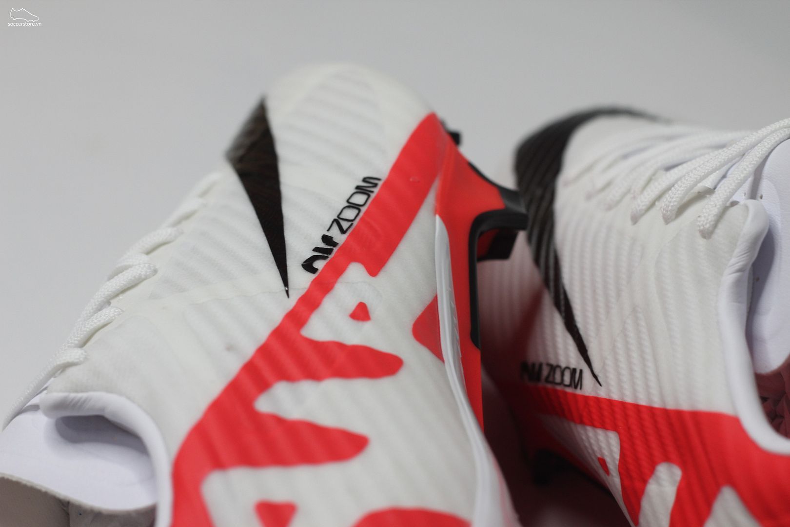 Nike Mercurial Vapor 15 Academy MG Air Zoom Ready pack màu trắng đỏ DJ5631-600