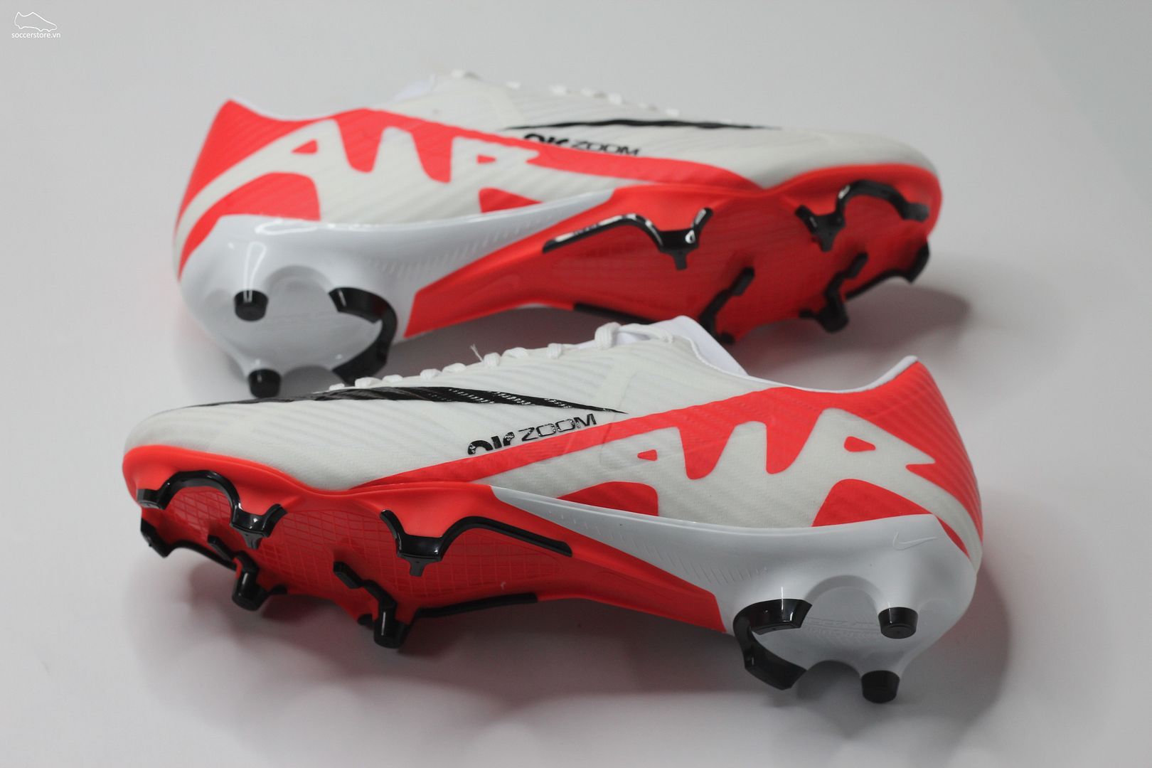 Nike Mercurial Vapor 15 Academy MG Air Zoom Ready pack màu trắng đỏ DJ5631-600