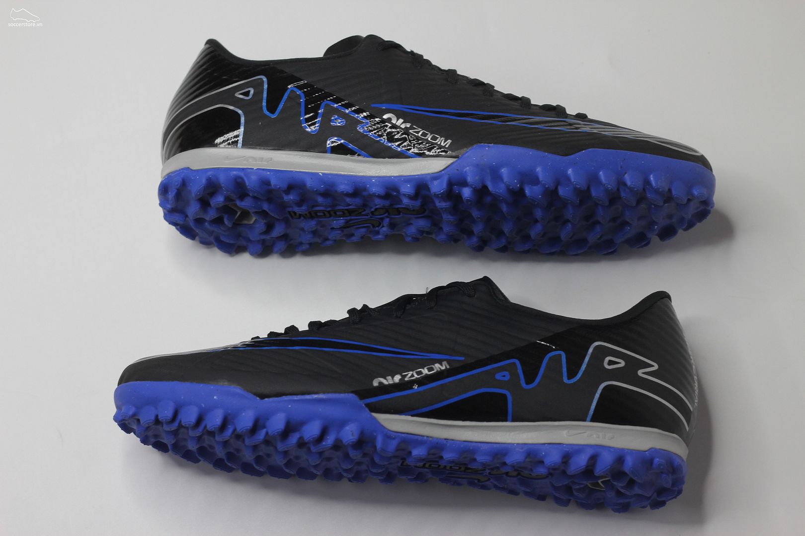 Nike Mercurial Vapor 15 Academy TF Air Zoom màu đen xanh DJ5635-040