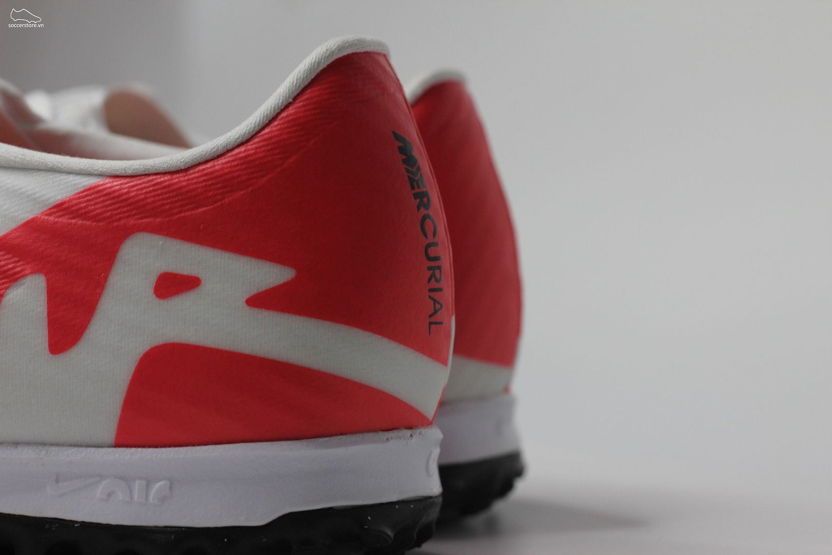 Nike Mercurial Vapor 15 Academy TF Air Zoom Ready pack màu trắng đỏ DJ5635-600
