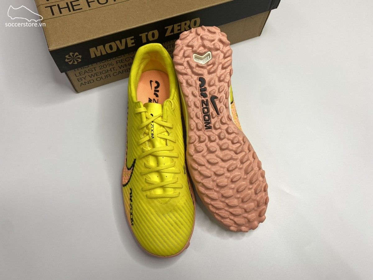 Nike Mercurial Vapor 15 Academy TF Zoom Lucent pack màu vàng chuối - DJ5635-780